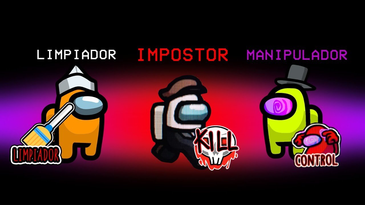 *NUEVOS ROLES MANIPULADOR Y LIMPIADOR en AMONG US*