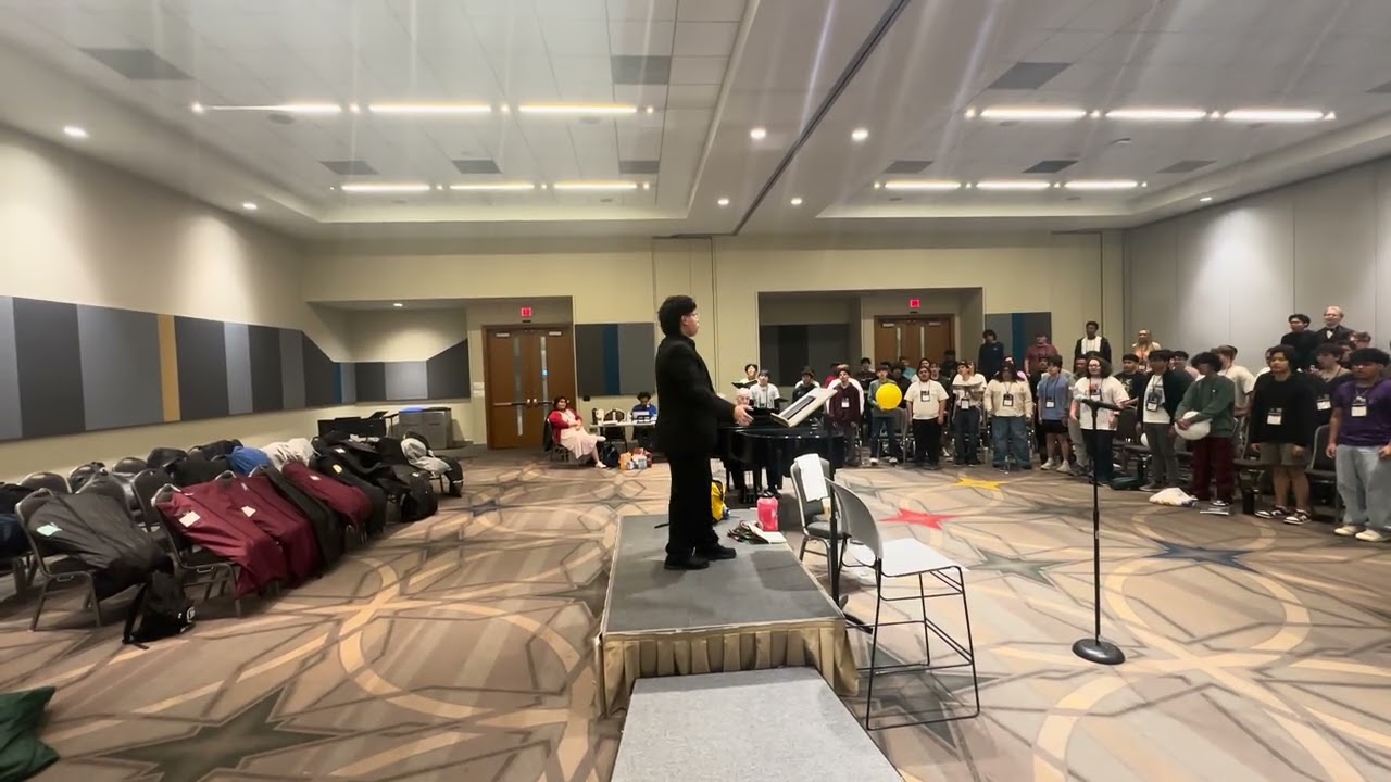 TMEA All-State Tenor Bass Choir - liebst du um schönheit conducted by Tony Mendoza 