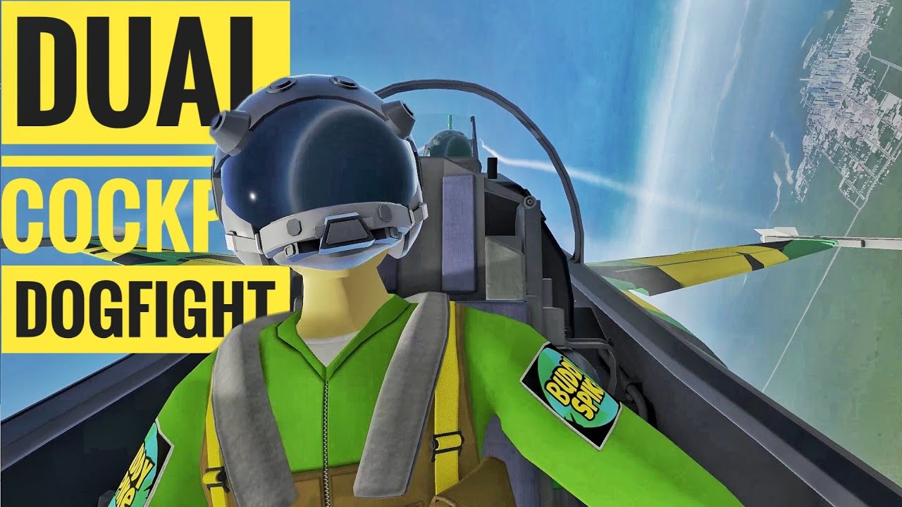 VTOL VR T-55 Dual Cockpit Dogfight