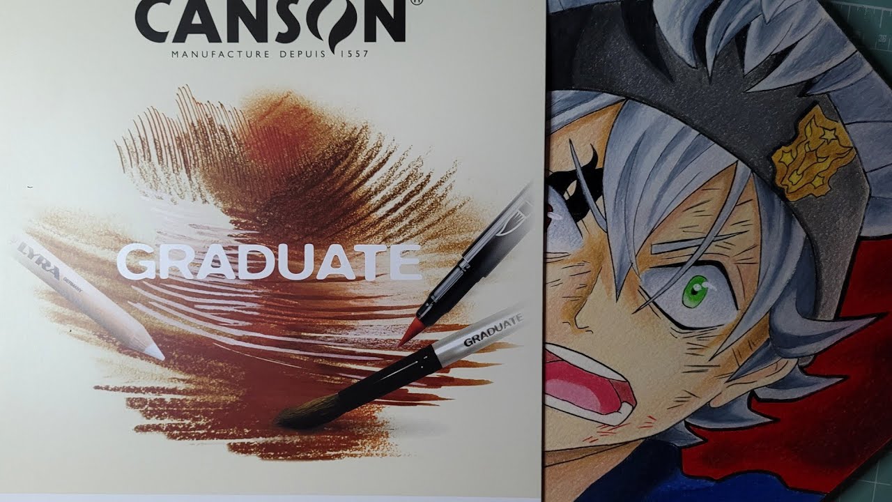 Folha Canson Graduate / Desenhando Asta