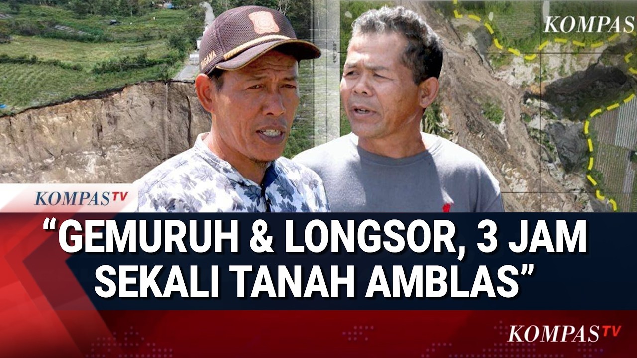 Lubang Raksasa Aceh Tengah 'Meradang', Warga Sering Dengar Gemuruh hingga Getaran Saat Longsor