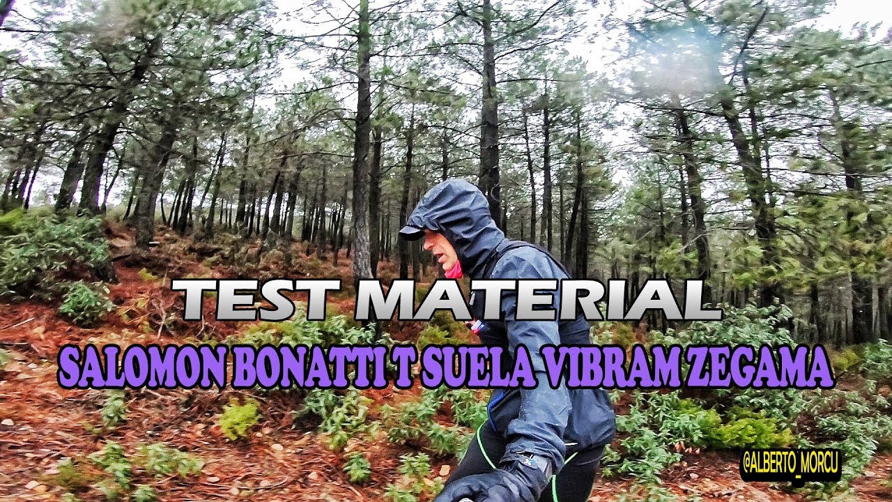 Test Salomon Bonatti y suela Vibram Zegama