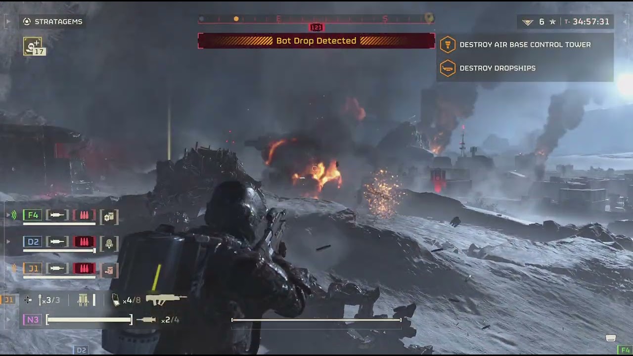 Destroy the dropships. Feat. DDDcom, Fastandfurious gaming, and Jon