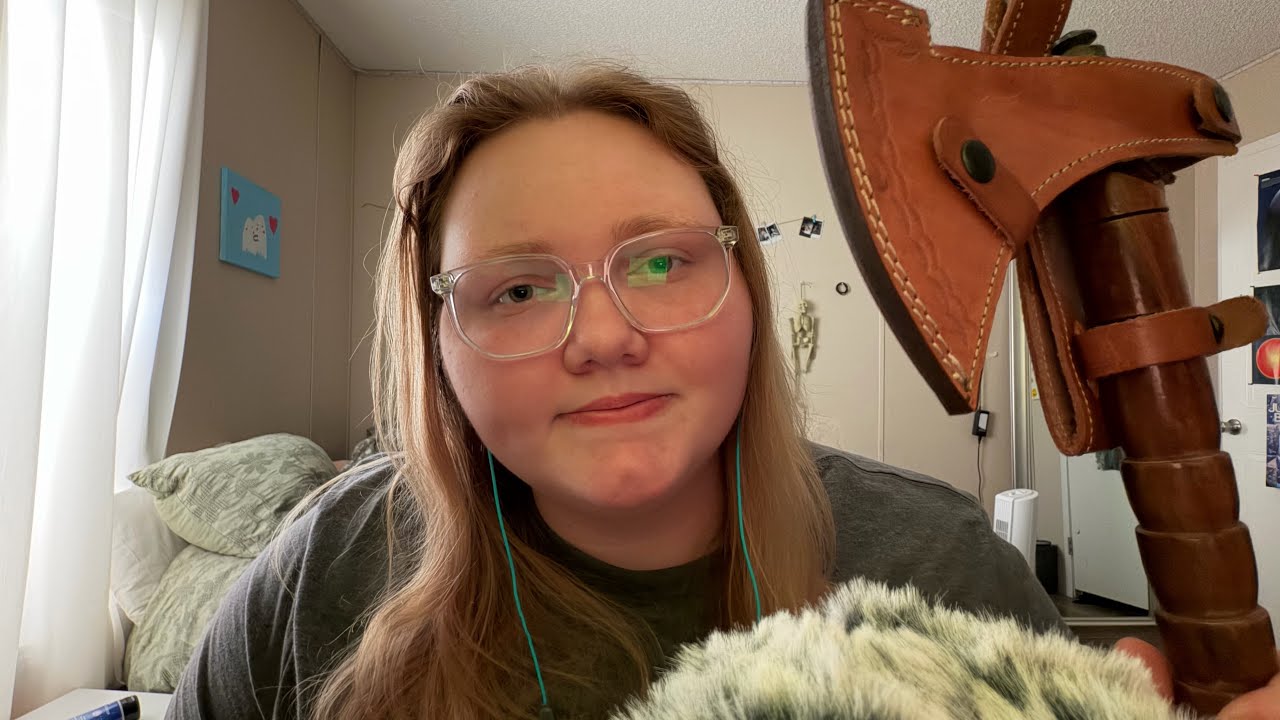 ASMR In My Childhood Room (whisper ramble)