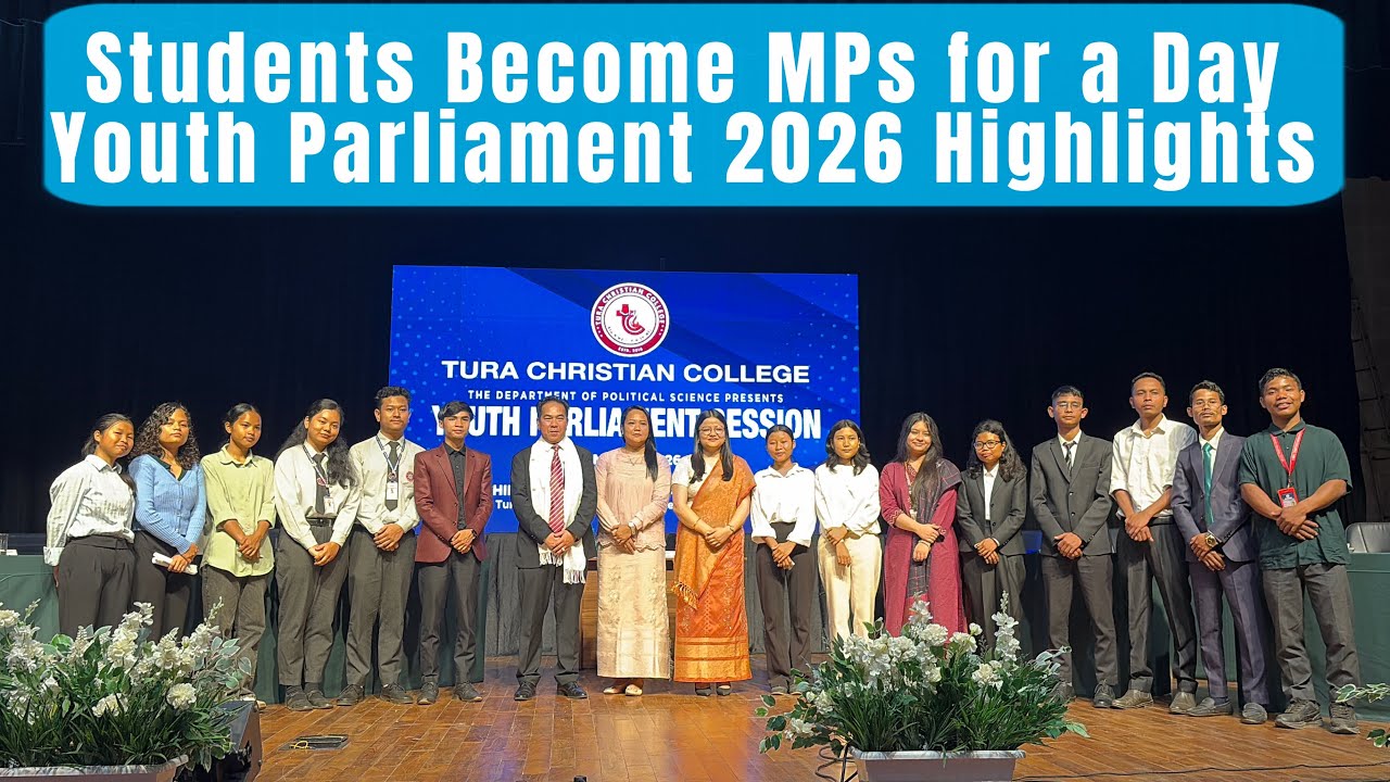 Youth Parliament 2026 | Students Debate Like Real MPs | 1st Youth Parliament Organised in Garo Hills