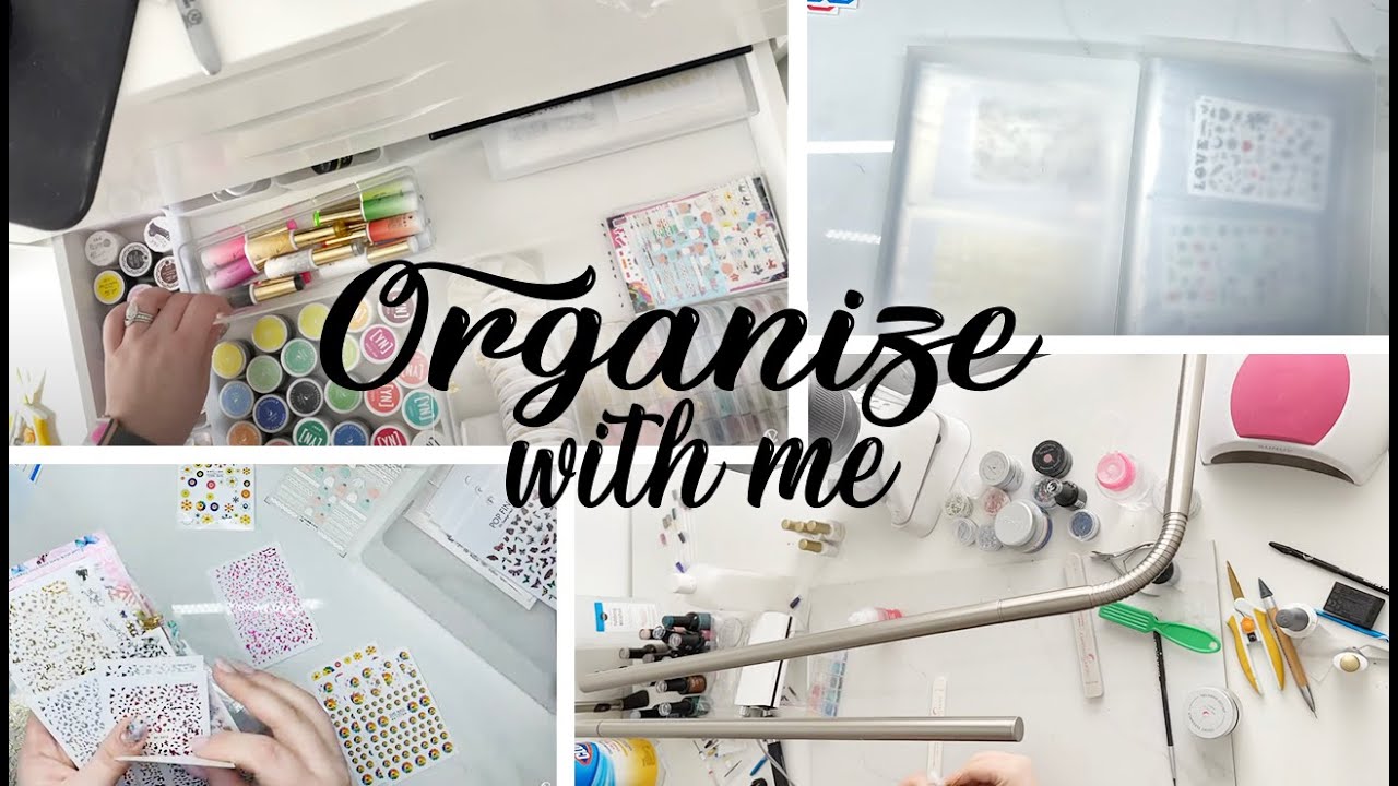 ORGANIZE MY NAIL ROOM  | Nail Room Organization