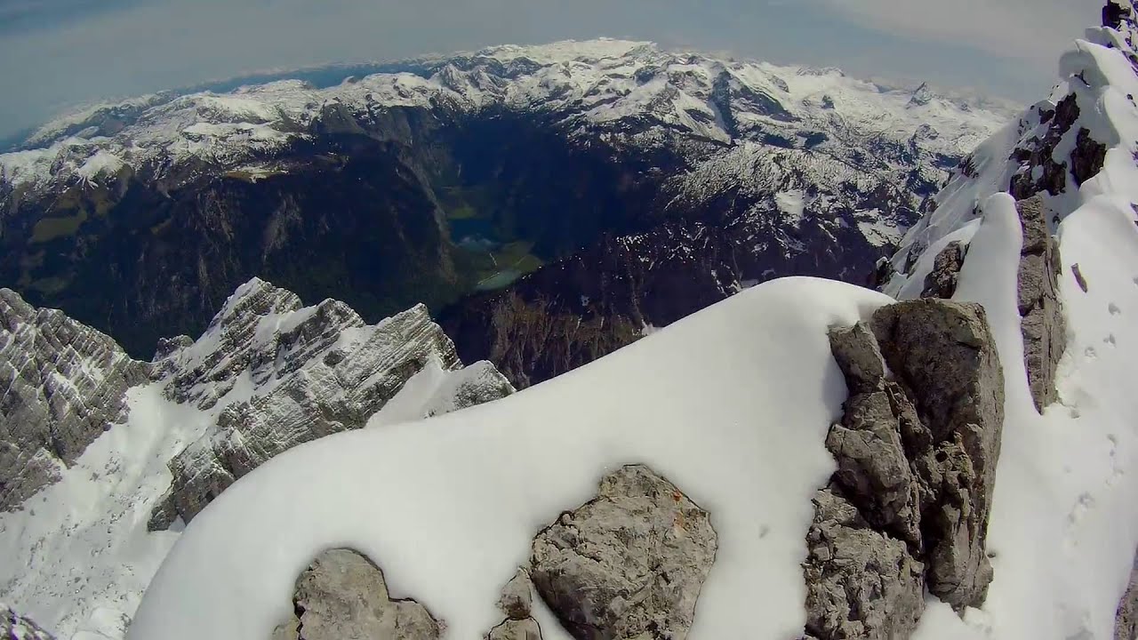 Watzmann, Hocheck to Mittelspitze 2713 m. 1/2