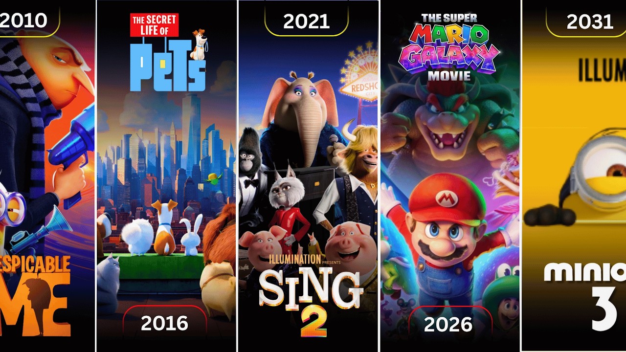Every Illumination Movie Ever Made (2010-2031)