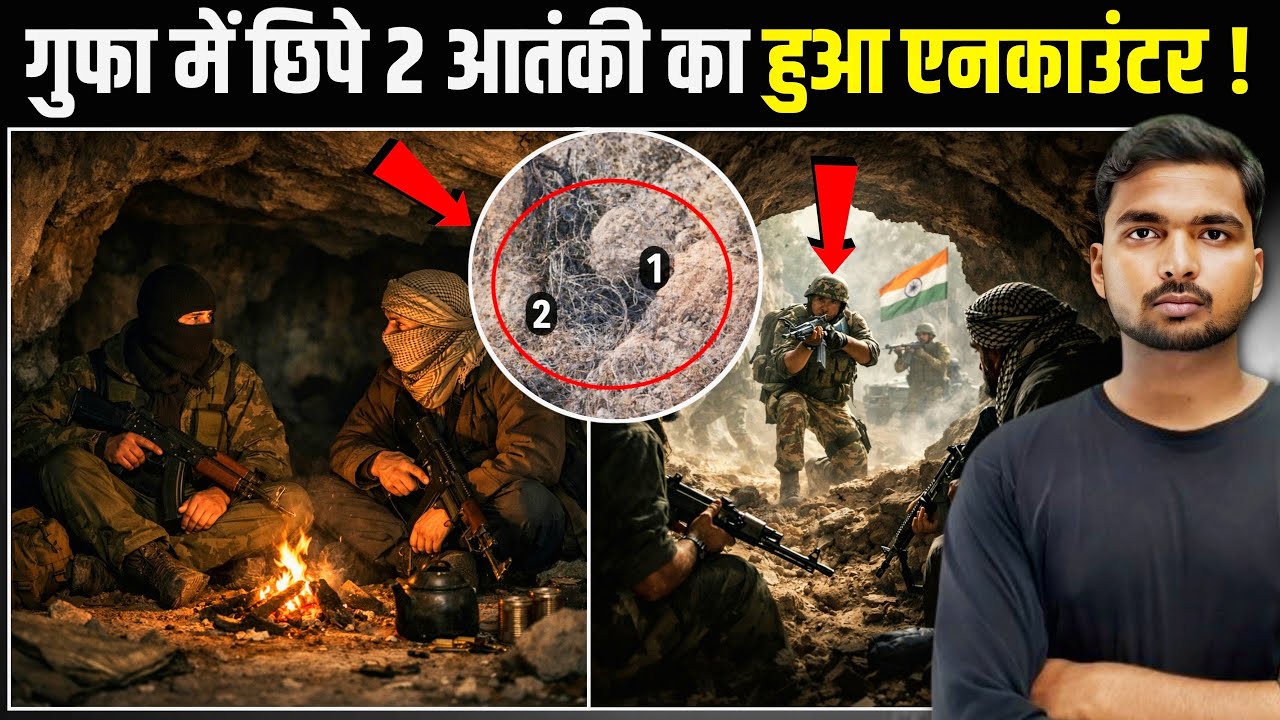 गुफा में छिपे आतंकियों का Video! | Army ने घेरा और उखाड़ डाला! | Indian Army 