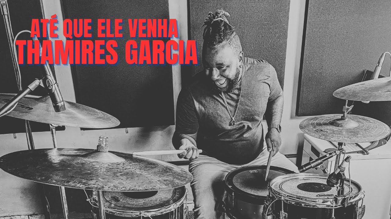 Até Que Ele Venha (E Chova Justiça) - Thamires Garcia DRUM COVER - Azul Drums