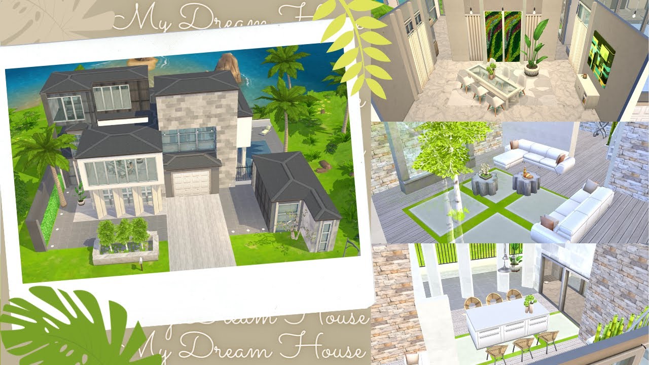 THE SIMS MOBILE • OPEN CONCEPT/DREAM HOUSE • HOUSE TOUR