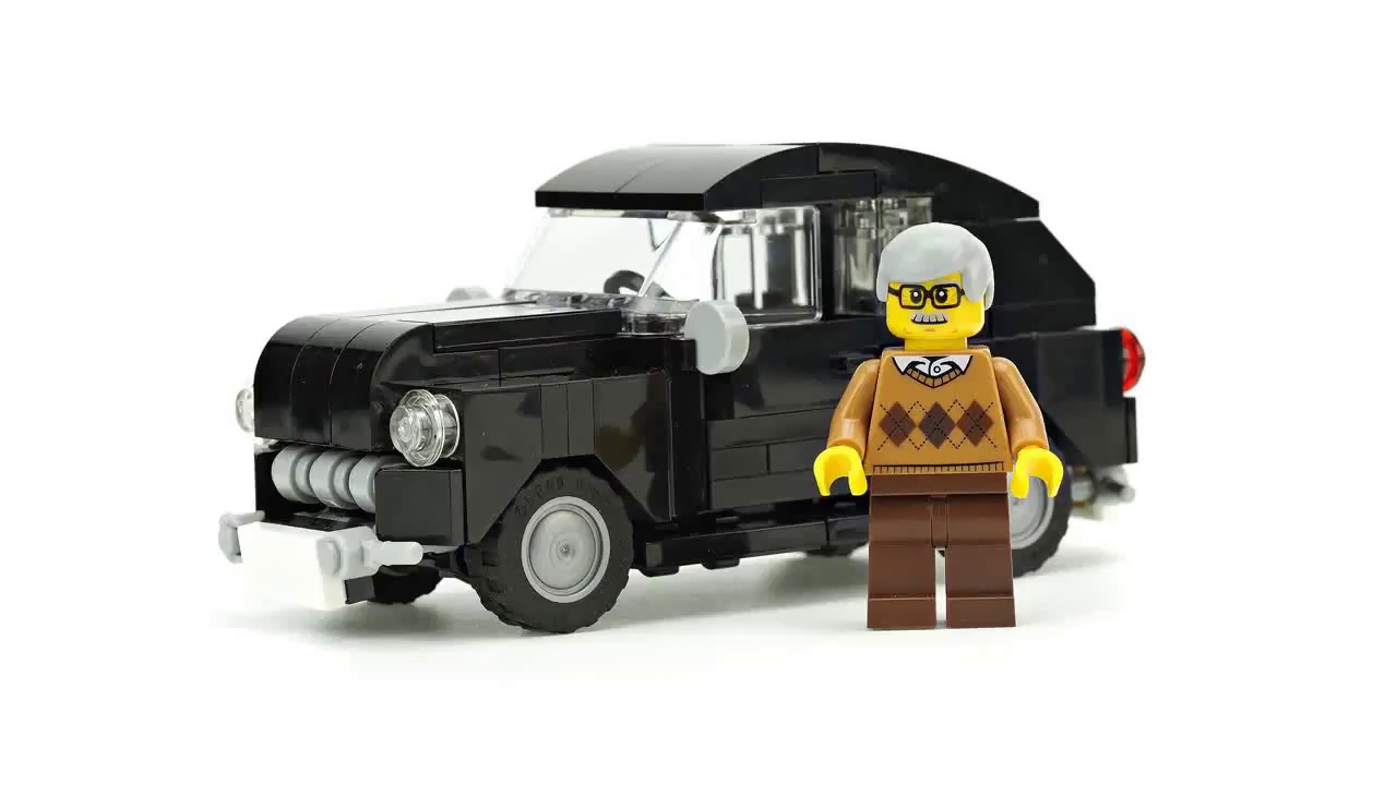 LEGO Vintage Car. MOC Building Instructions
