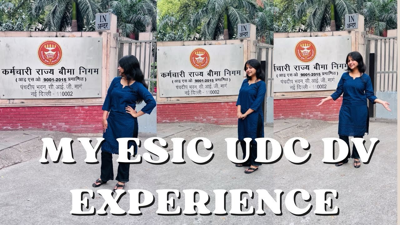 ESIC UDC DV Experience| #govtexam #motivation #ssccglexam #sarkarunaukari 