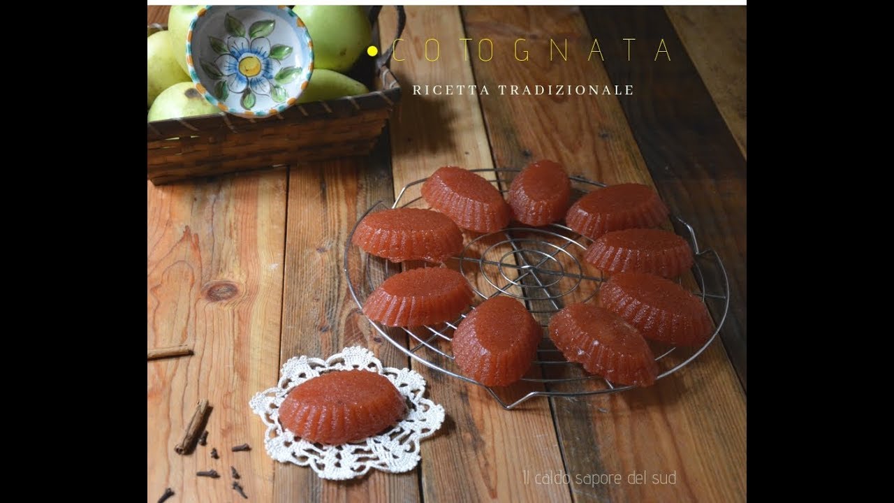 Cotognata ricetta tradizionale