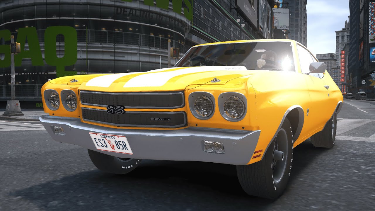 GTA IV 1970 Chevrolet Chevelle SS Crash Testing