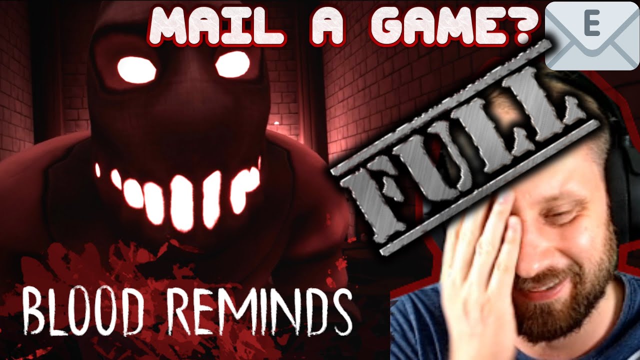 MAIL ME A GAME | BLOOD REMINDS FULL | INDIE HORROR GAMES