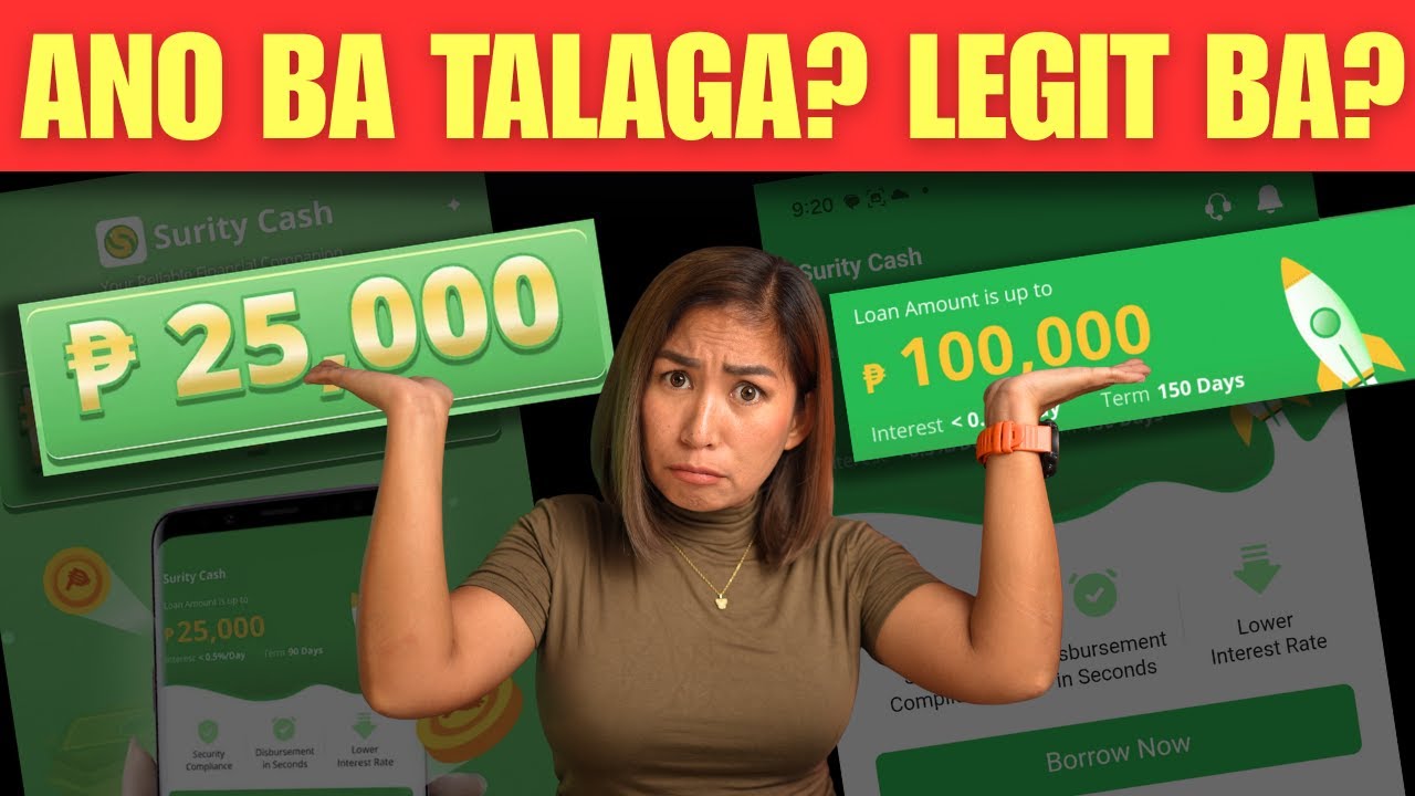 Surity Cash, SEC Registered? Sure Ka Bang Lalapit Ka Dito?