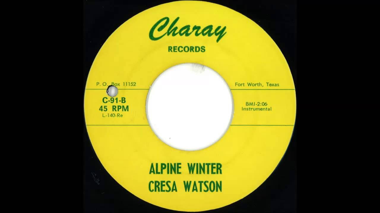 RARE MOD/JAZZ/R&B: Cresa Watson - Alpine Winter