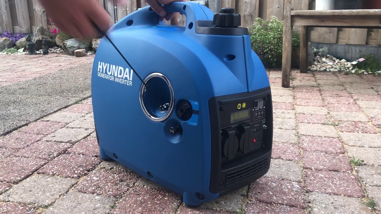 Hyundai 2000si first time running