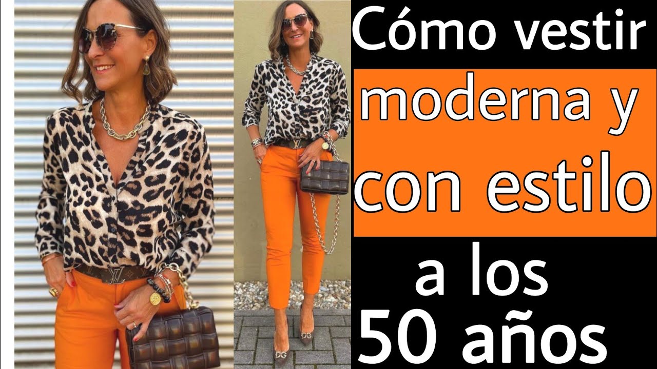MODA SE&Ntilde;ORAS FASHIONISTAS 2022 23 V&Iacute;STETE A LA &Uacute;LTIMA MODA
