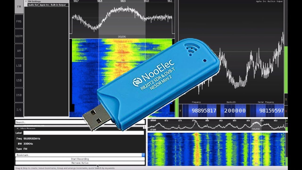 Come usare un SDR per radioascolto di frequenze
