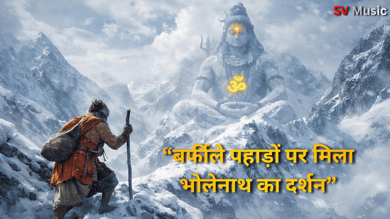 बर्फीले पहाड़ों पर भोलेनाथ का दिव्य दर्शन | सच्ची भक्ति की अद्भुत शक्ति | Shiv Bhajan 2026 #bhajan