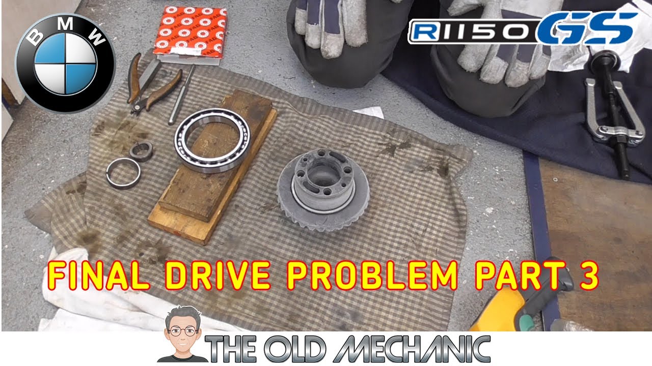 BMW R1150GS FINAL DRIVE PROBLEM.. SOLVED ! PART 3