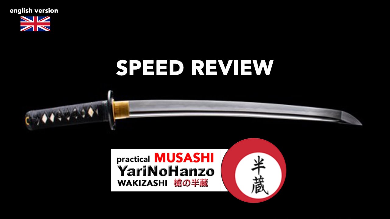 speed REVIEW YariNoHanzo MUSASHI practical wakizashi #martialarts #sword #musashi #samurai #budo