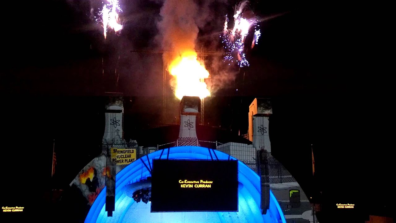 The Simpsons Take the Bowl - Firework Ending