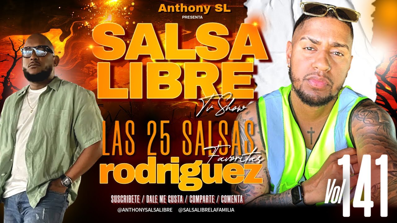 SALSALIBRE LIVE VOL 141  LAS 25 SALSAS FAVORITAS DE  RODRIGUEZ