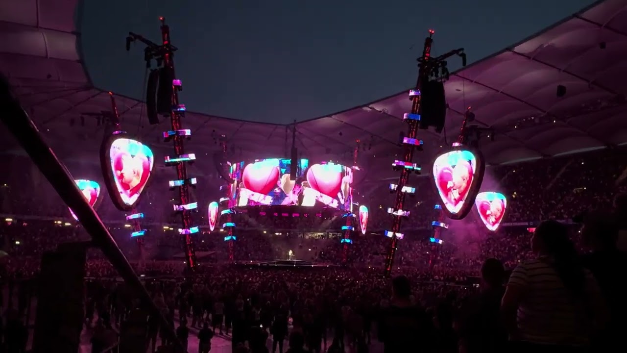Azizam -Shape of You -Ed Sheeran in Hamburg tonight July 2025