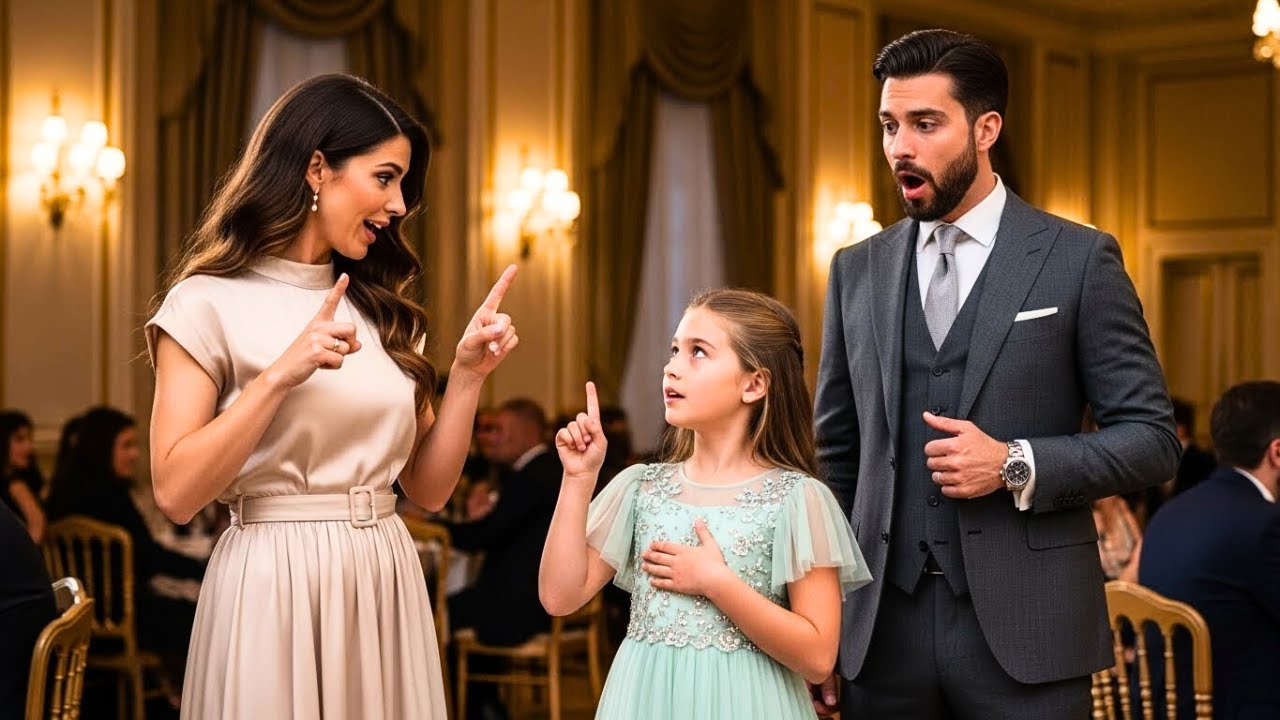 Everyone Ignored the Billionaire’s Deaf Daughter… Until One Woman Spoke in Sign Language
