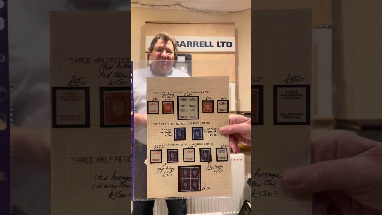 Bill Barrell Ltd on the road to York stamp show