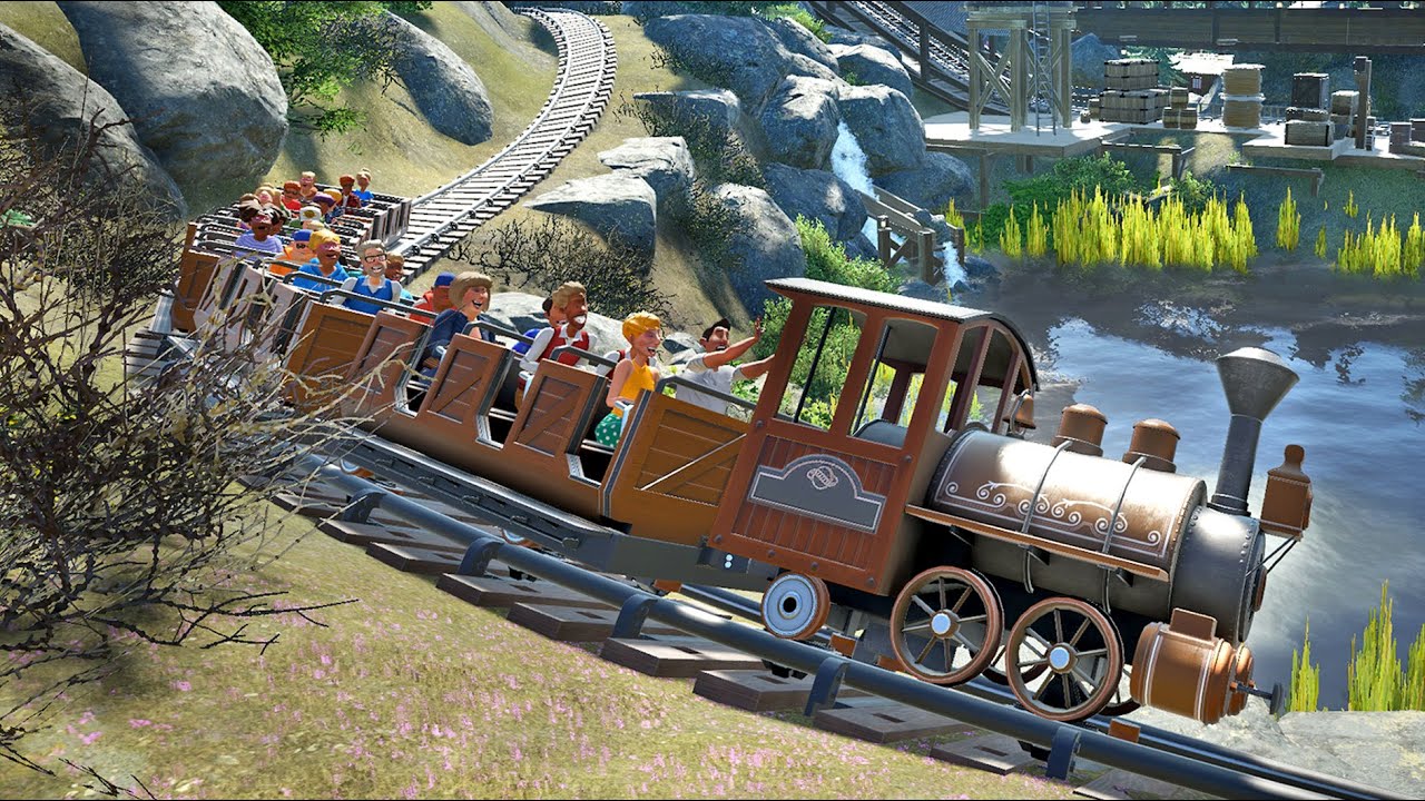 On-Ride POV of a Runaway Mine Train Roller Coaster!