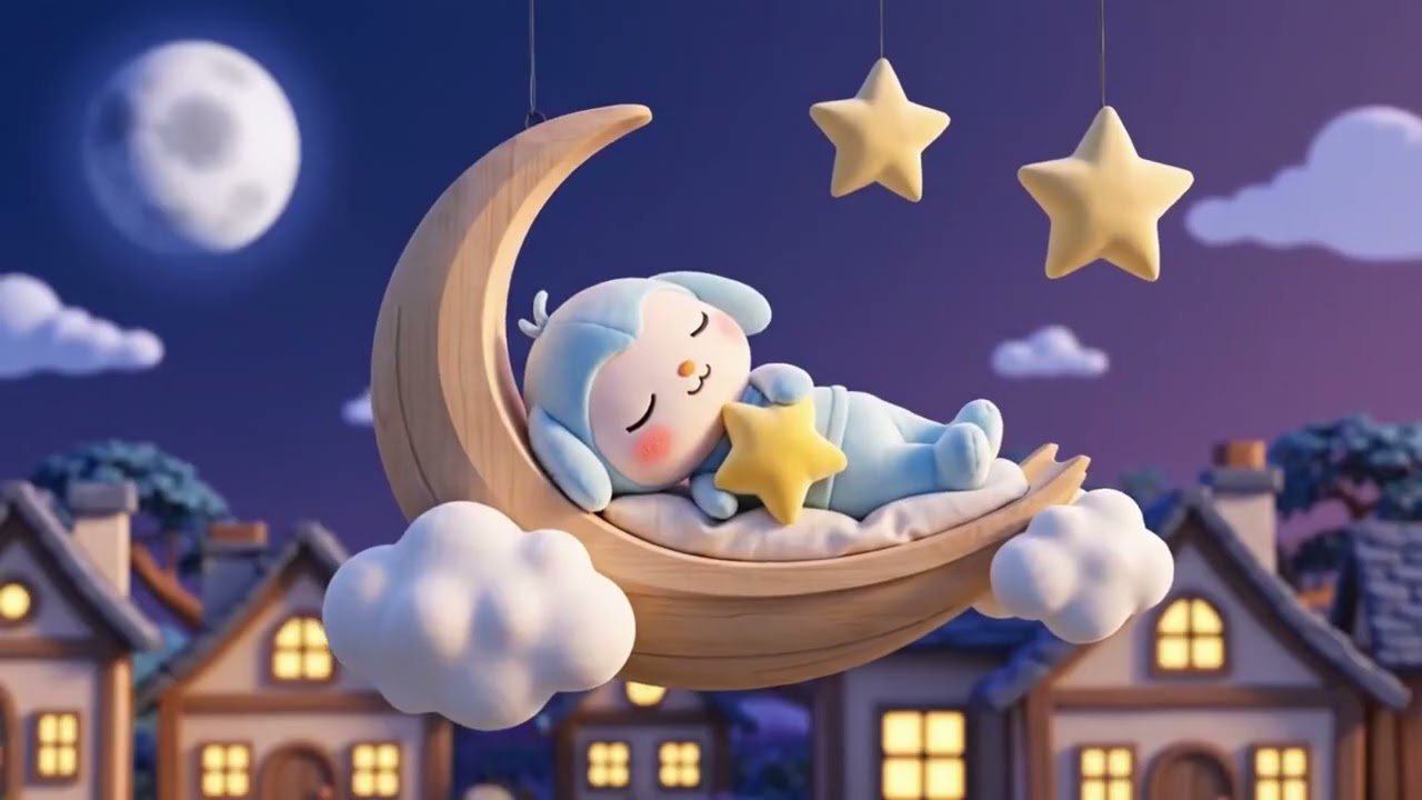 Calm Night Lullaby 🌙 Gentle Baby Sleep Music (No Words)
