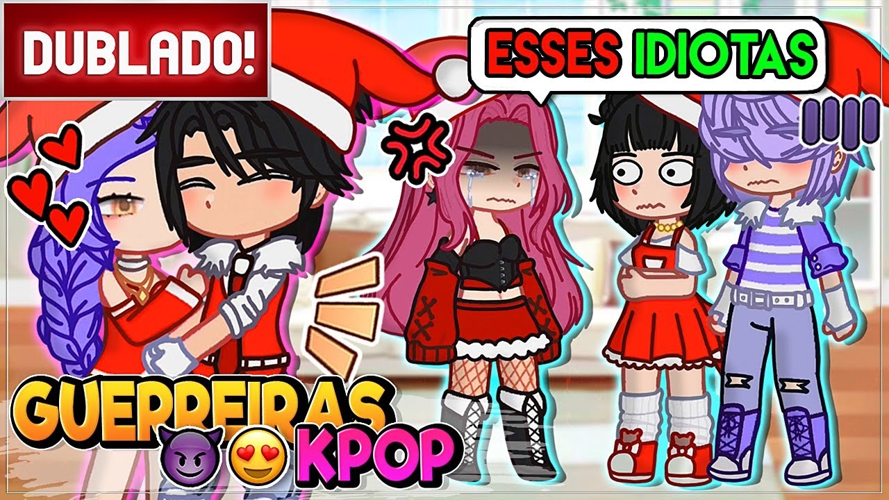 [ DUBLADO ] O NATAL DAS HUNTRIX | GUERREIRAS DO K-POP l GACHA CLUB