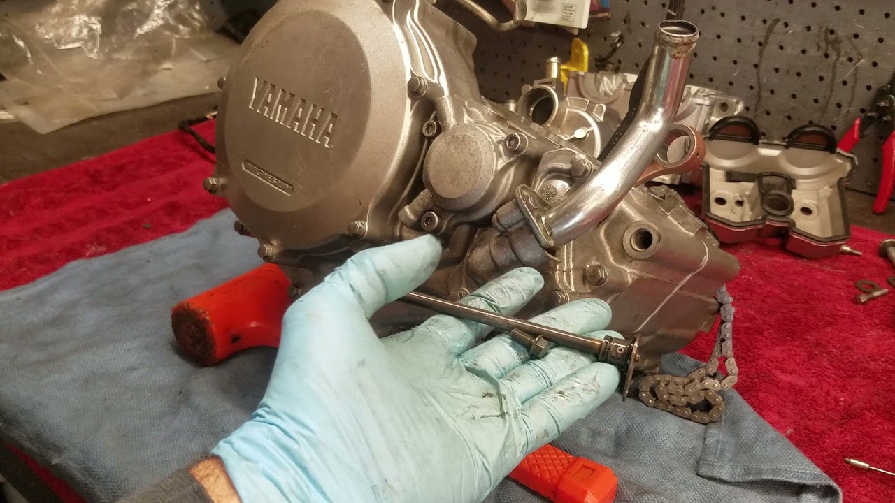 1:11 Yamaha 2004-2013 YFZ450 Full Motor Rebuild (Part 3)
