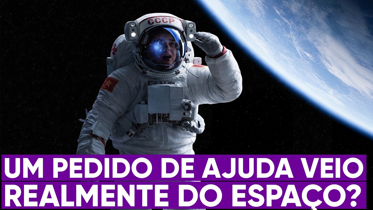 Rádio grava pedido de socorro vindo do espaço