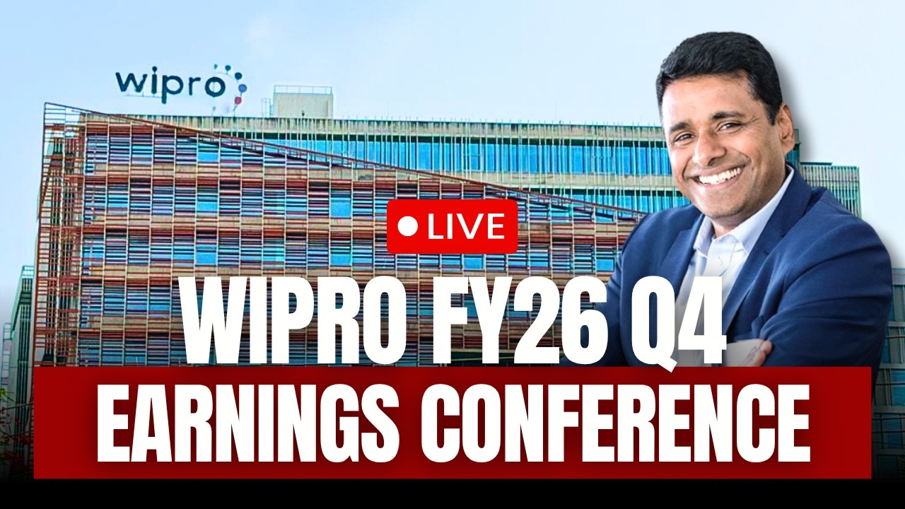 LIVE: Wipro FY26 Q4 Earnings Press Conference | Wipro Announces Q4 Results LIVE