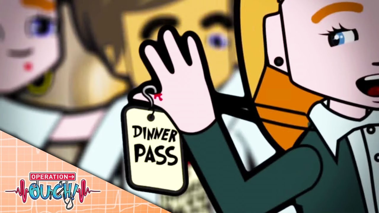 Science for Kids - a Metal Hook Stuck in the Hand | Operation Ouch