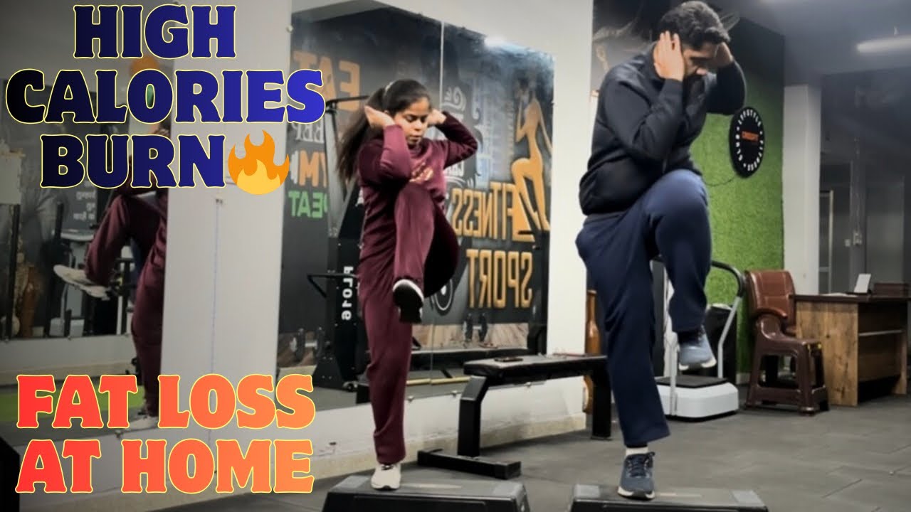 Fat Loss at Home | Easy Exercises | High Calorie Burn Workout