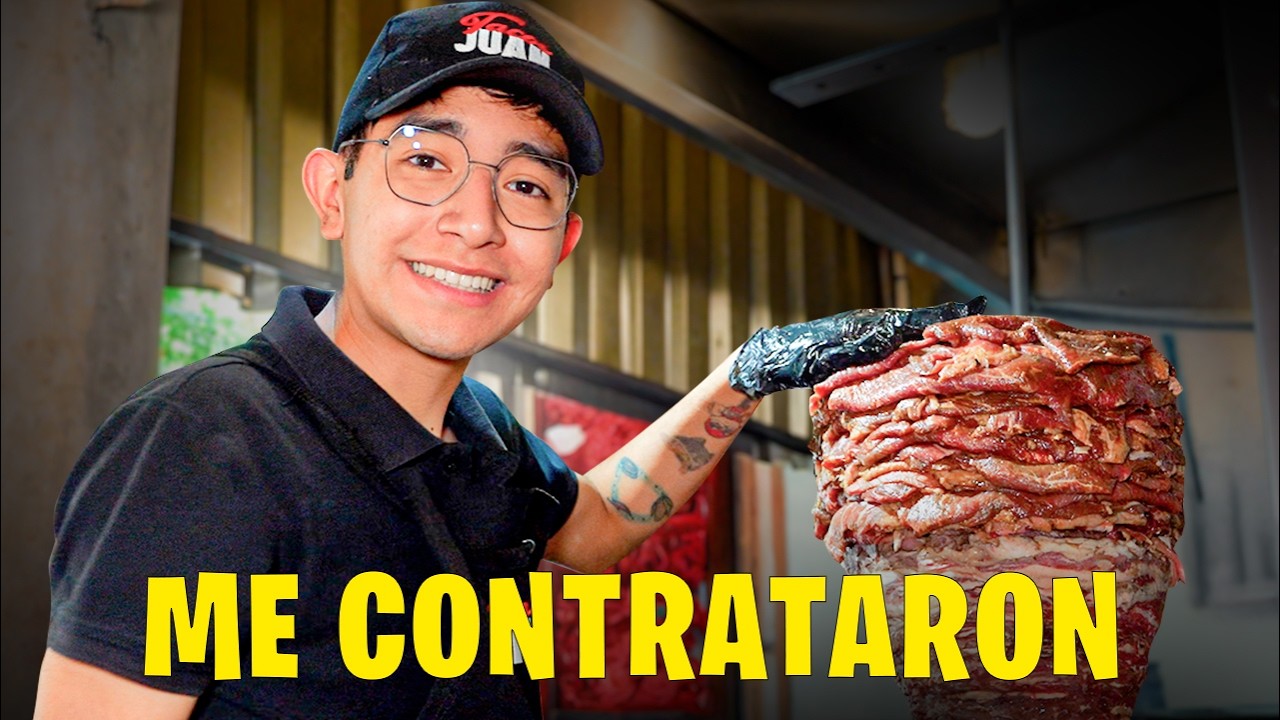 TAQUERO POR UN DÍA ¿SOBREVIVÍ? | CHEF EN PROCESO