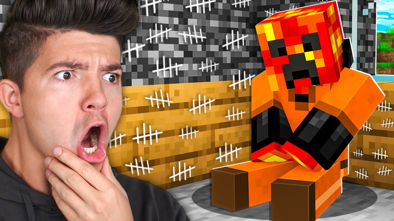 I Survived 100 Days in Minecraft PRISON! *maximum security*