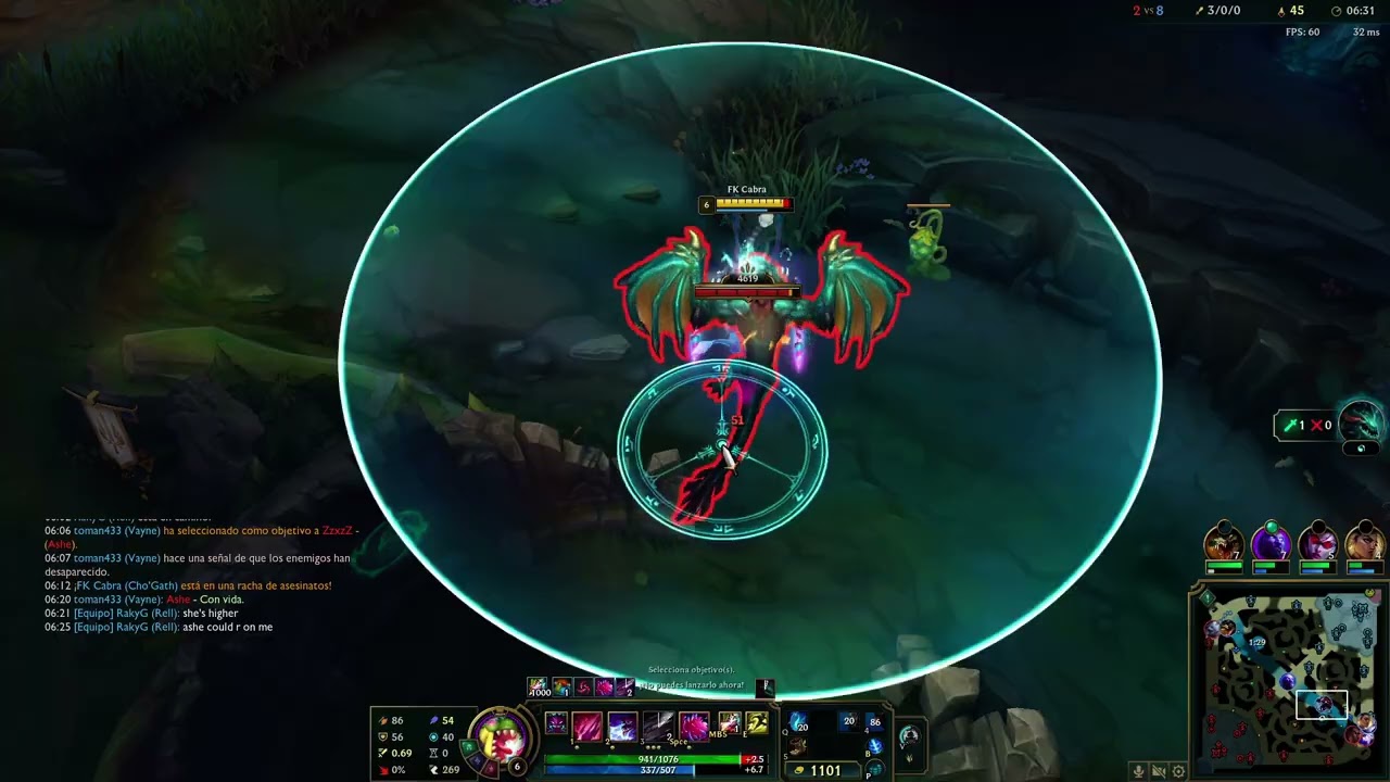 S16 Normal | Cho Gath | Victoria | 8/1/3 | 20260111