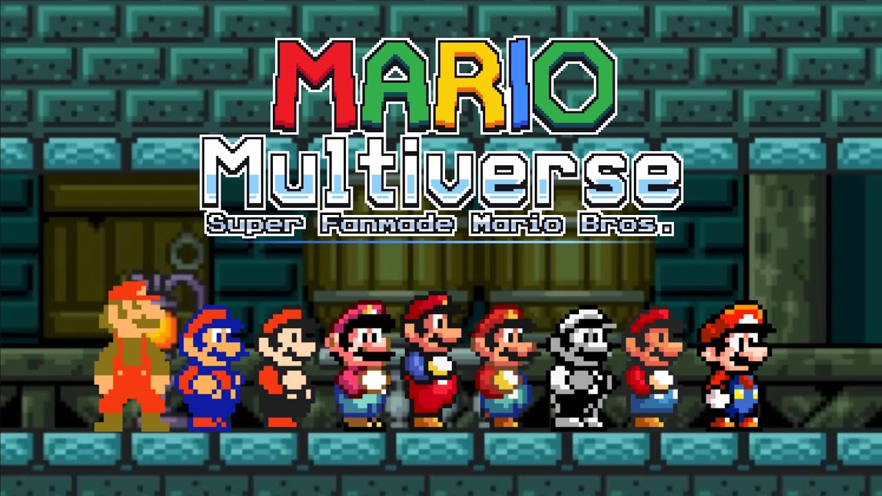 Mario Multiverse - GHOST HOUSE GAME STYLE