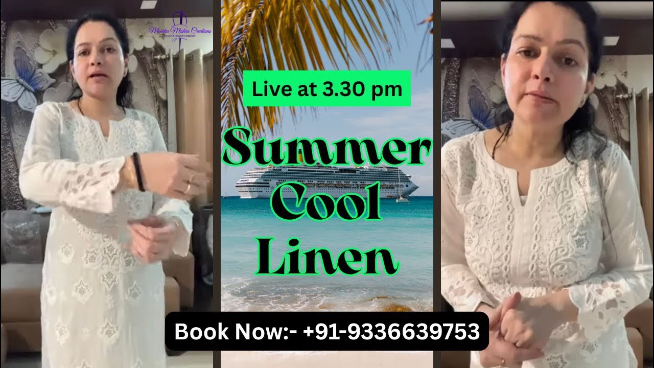 Monika Mishra Creations #the label_ chikankari is live