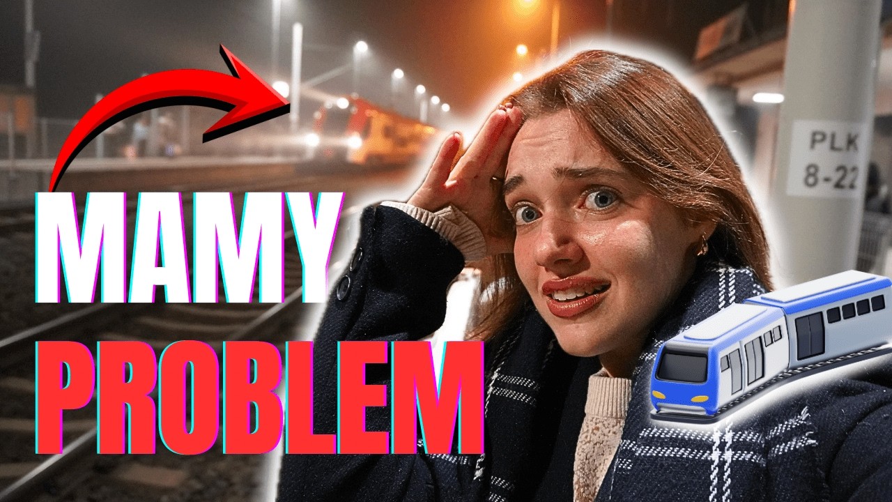 UTKNĘLIŚMY W POCIĄGU BEZ PRĄDU! 😬🚂 VLOGMAS 7
