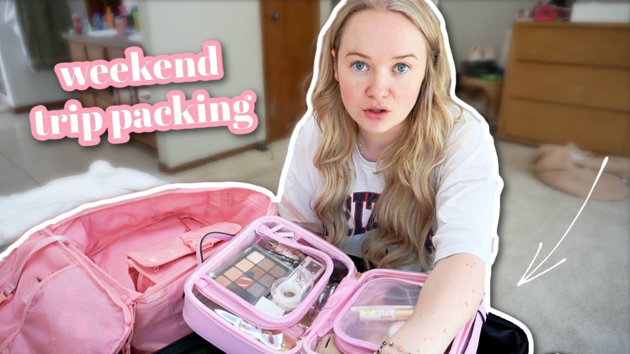 packing for a roadtrip back home & chatty grwm