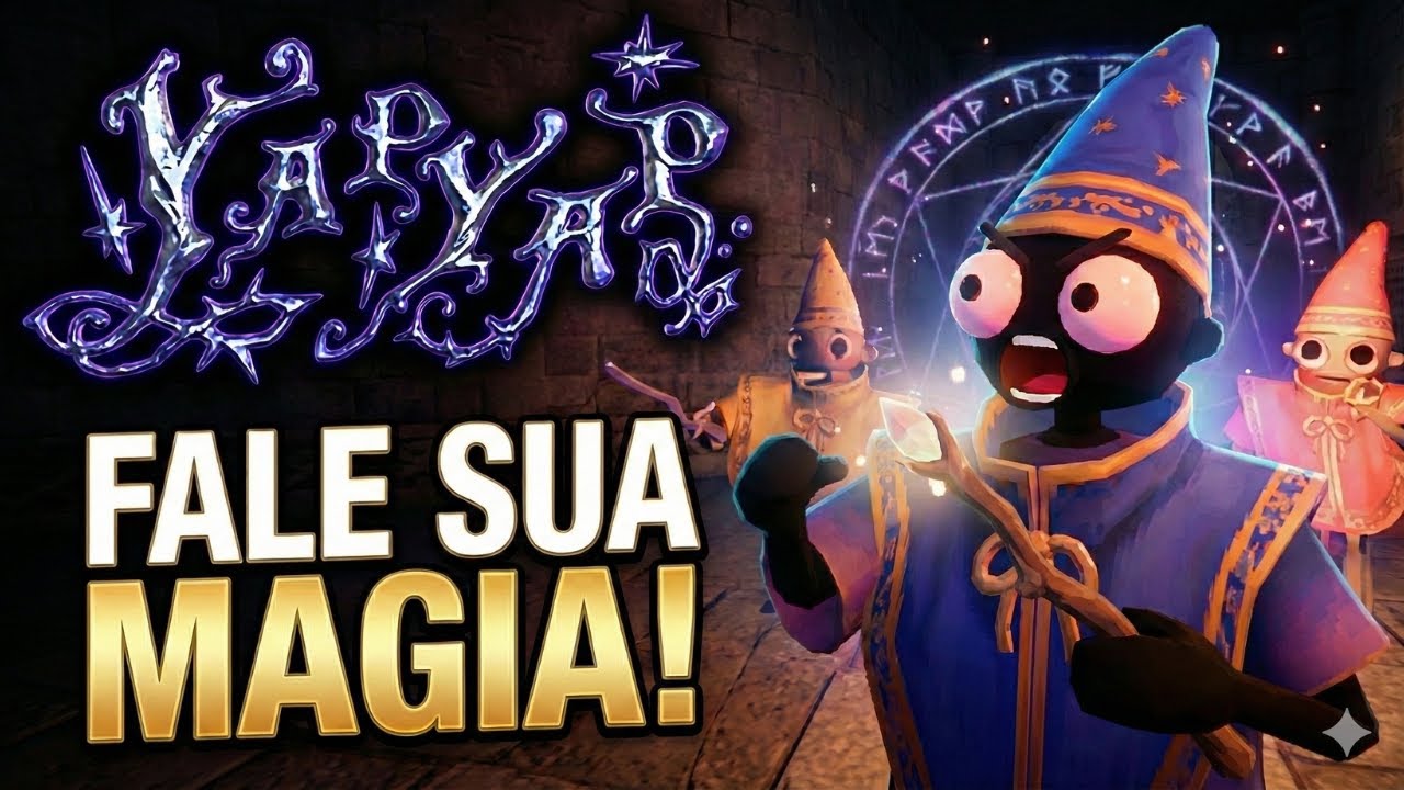 YAPYAP: O Jogo de Bruxo onde o MICROFONE é sua Varinha!