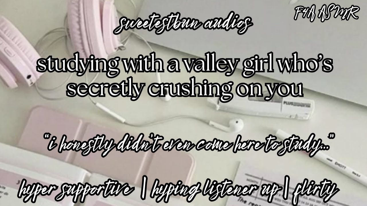 ♡ учусь с девушкой из долины, которая в тебя влюблена (кокетливо) ♡ (F4A) | ASMR | Girlfriend Audio